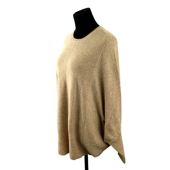 J MCLAUGHLIN Rudd cashmere sweater - women's sz L camel dolman sleeve large - Picture 4 of 7